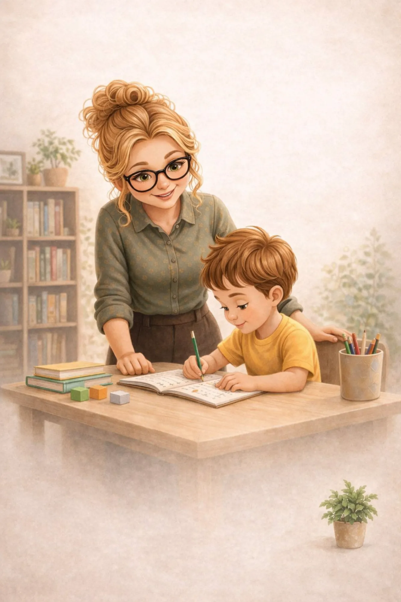 Copil care ar putea beneficia de sprijin cognitiv